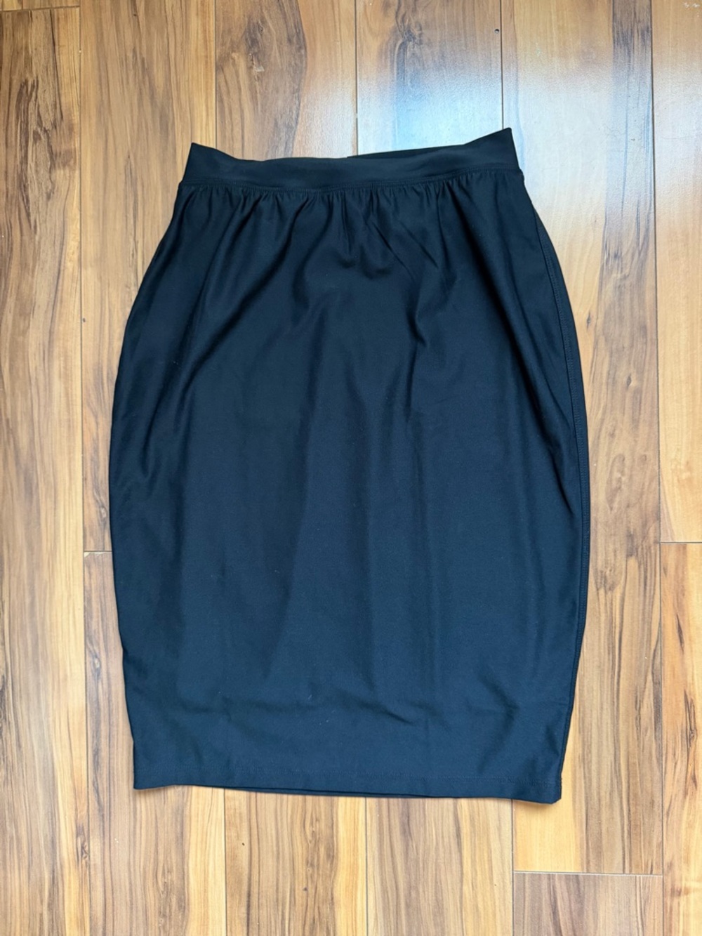 SPANX Black control shapwear Pencil Skirt